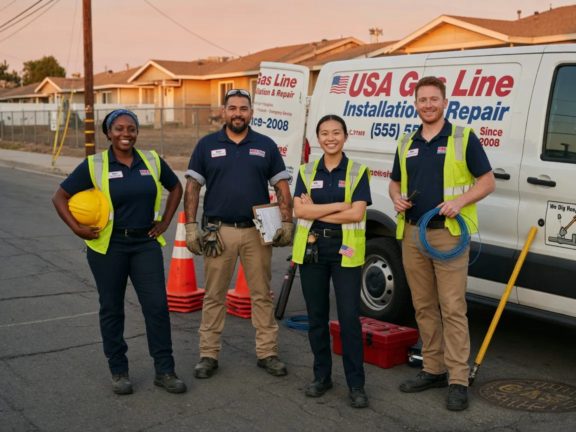 Gas Line Installation company in Vaughn, NM